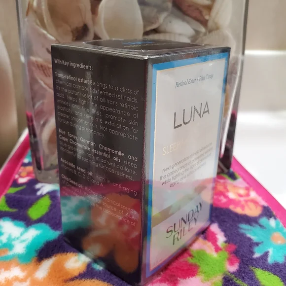 Luna Retinol sleeping night oil.0.5 oz new in box - Picture 5 of 12